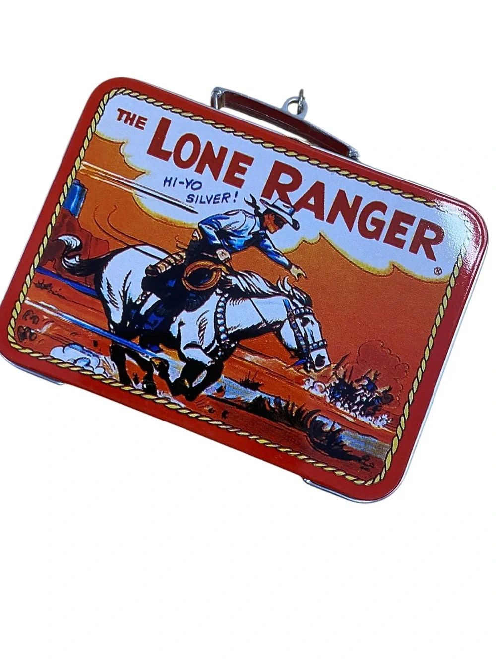 Hallmark 1997 Lone Ranger Lunchbox Ornament